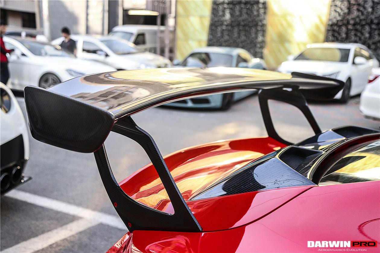 2016 - 2019 Porsche 911 991.2 Carrera & S & 4S GT2RS Style Carbon Fiber Trunk Spoiler Wing